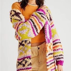 💛🧡❤️FREE PEOPLE PEGGY CARDIGAN** originally $298!!!❤️🧡💛